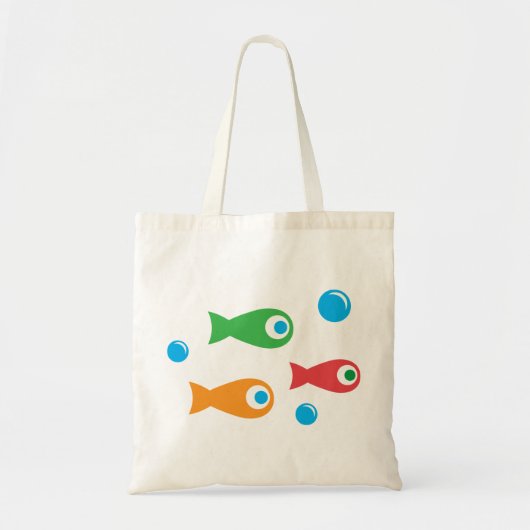 Drie schattige vis tote bag (Voorkant)