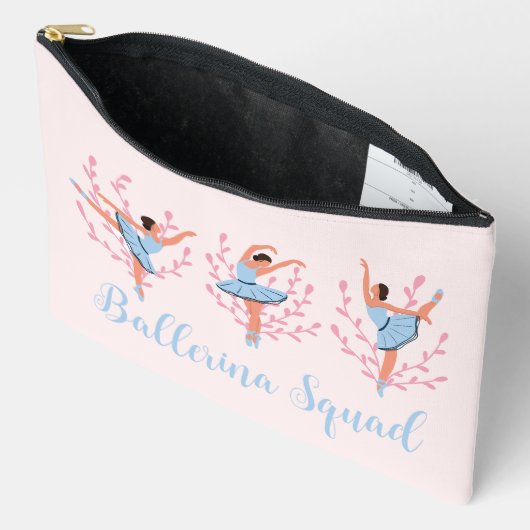 Drie Schattigee Ballerina's Etui (Open)