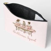 Drie Schattigee Ballerina's Etui (Open)