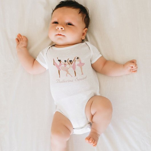 Drie Schattigee Ballerina's Romper