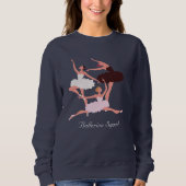 Drie Schattigee Ballerina's Trui (Voorkant)