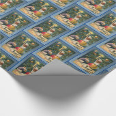 Drie Schattigee muizen Versieren de boomkerst Cadeaupapier (Hoek)