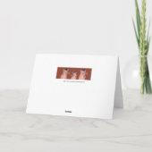 Drie Schattigste Prettige feestdagen zwijnen die j (Achterkant)