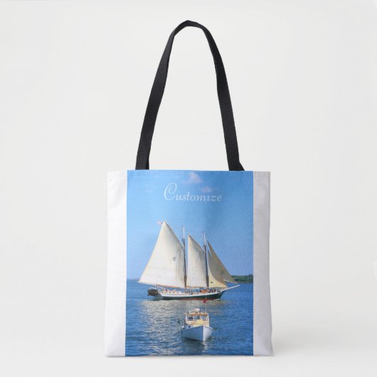 drie schelpdierzeilen tote bag (Voorkant)