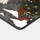 Drie schepen bureaumat (Hoek)