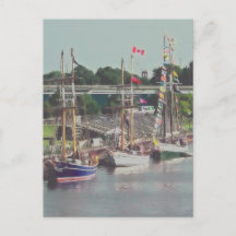 Drie schepen kwamen varend binnen