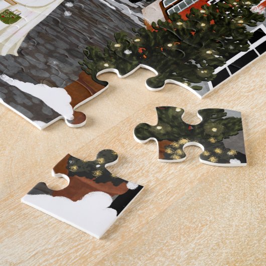 Drie schepen legpuzzel (Zijkant)