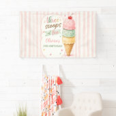 Drie Scheppen Plezier 3e Verjaardagsfeestje Spandoek (Insitu)