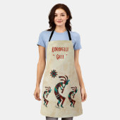 Drie Schort van Southwest Kokopelli (Gedragen)