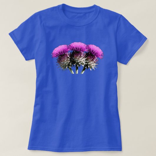 Drie Schotse distels T-shirt (Design voorkant)