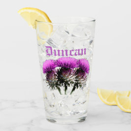 Drie Schotse Thistles Glas