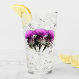 Drie Schotse Thistles Glas