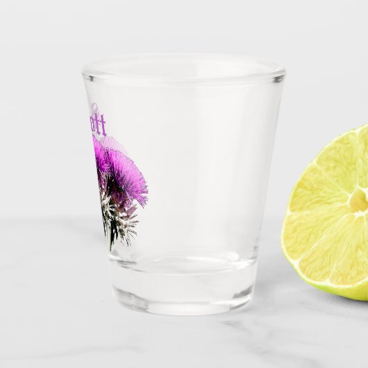  drie Schotse Thistles Shot Glas (Rechts)