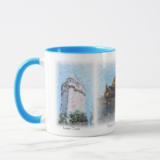 Drie Scituate Landmarks Mok (Links)