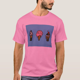 "DRIE SCOOPS" T-SHIRT