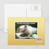 Drie seconden briefkaart (Voorkant / Achterkant)