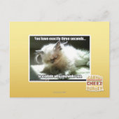 Drie seconden briefkaart (Voorkant)