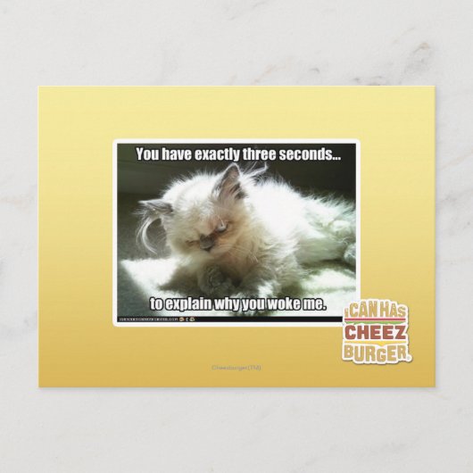 Drie seconden briefkaart (Voorkant)