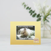 Drie seconden briefkaart (Staand voorkant)