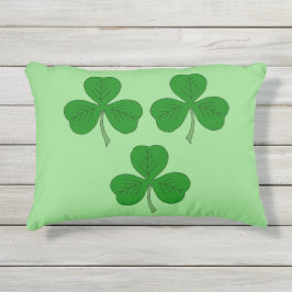 Drie Shamrocks Buitenkussen