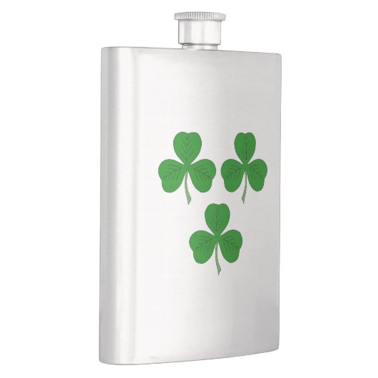 Drie Shamrocks Heupfles (Rechts)