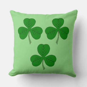 Drie Shamrocks Kussen