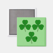 Drie Shamrocks Magneet (Voorkant / Achterkant)