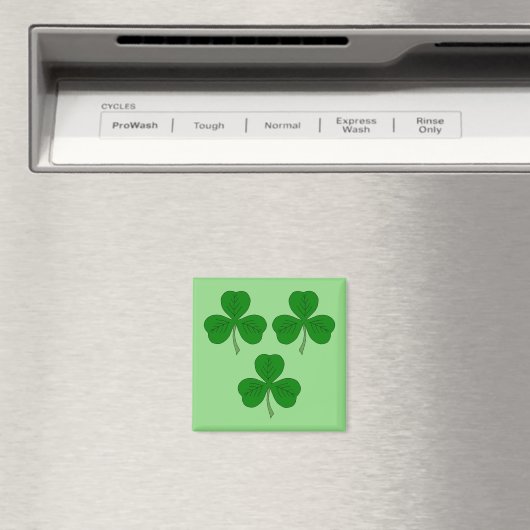 Drie Shamrocks Magneet (Insitu (Vaatwasser))