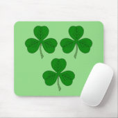 Drie Shamrocks Muismat (Met muis)