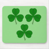 Drie Shamrocks Muismat (Voorkant)