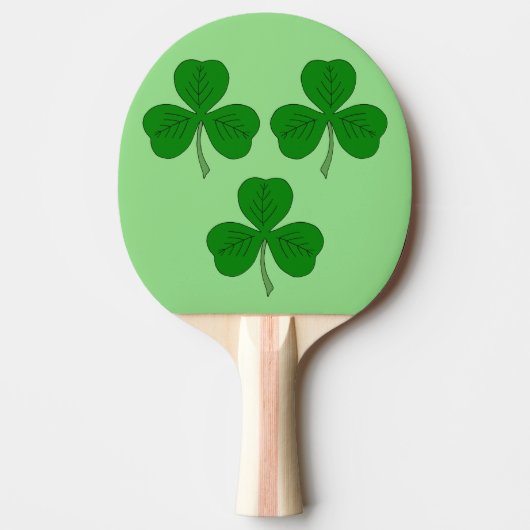 Drie Shamrocks Tafeltennisbatje (Voorkant)