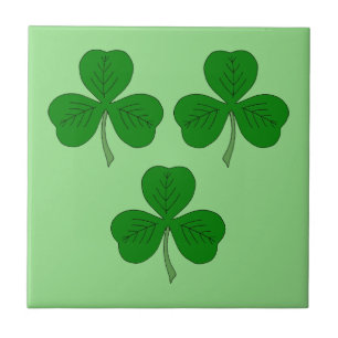 Drie Shamrocks Tegeltje