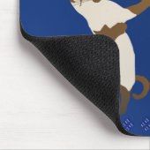 Drie Siamese katten in Play Mousepad Muismat (Hoek)