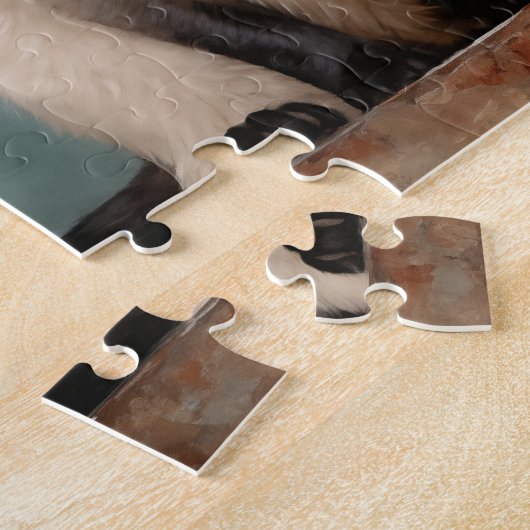 Drie Siamese katten Legpuzzel (Zijkant)