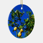 Drie Siciliaanse Lemons Keramisch Ornament (Rechts)