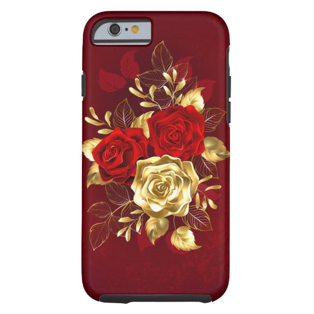 Drie Sieradenrozen Case-Mate iPhone Case (Achterkant)