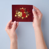 Drie Sieradenrozen Flyer (Hand)