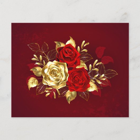 Drie Sieradenrozen Flyer (Voorkant)