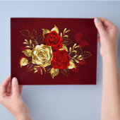 Drie Sieradenrozen Flyer (Hand)