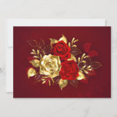 Drie sieradenrozen kaart (Voorkant)