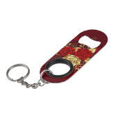 Drie sieradenrozen mini flessenopener (Voorkant Gekanteld)