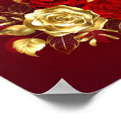 Drie sieradenrozen poster (Hoek)