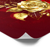 Drie sieradenrozen poster (Hoek)