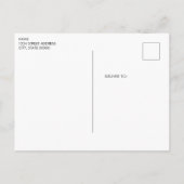 Drie Skiënde Eenden Briefkaart (Achterkant)