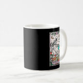 Drie Skulls Happy Independence Day 4e juli am Koffiemok (Voorkant rechts)