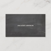 Drie Slangen Halloween Visitekaartje (Achterkant)