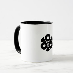 Drie slangogen met zwaarden koffiemok mok