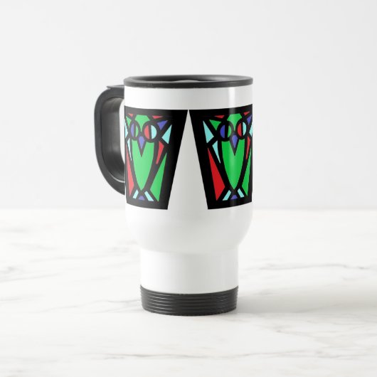 Drie sleepboten reisbeker (Voorkant links)