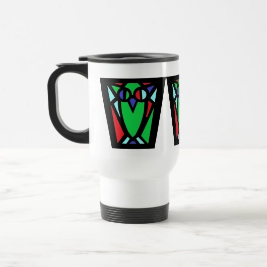 Drie sleepboten reisbeker (Links)