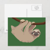 Drie sleuf briefkaart (Voorkant / Achterkant)